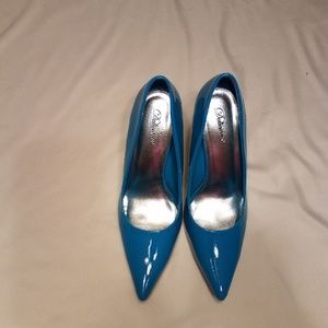 Women's Smurf Blue Heels